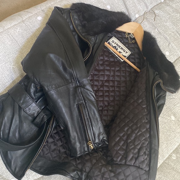 Leather jacket vintage - Picture 2 of 12